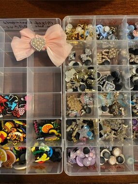 Bundle Assortment Croc shoe charms Kids Adults New with both boxes